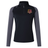The Godzilla Rugby Football Club Women’s Elite First Layer by Canterbury is a long-sleeve quarter-zip athletic top in black and gray, featuring superior VapoDri moisture-wicking technology. It displays the EMB Canterbury lion logo and “GORILLA” text on the left chest with a small logo on the right shoulder, making it the ideal performance layer for active women.