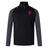 The SUNY Maritime Women's Elite First Layer by Canterbury, designed by EMB Canterbury, features long sleeves in black and gray with a pink skull and crossbones logo on the chest. Made from honeycomb fabric, it includes VapoDri technology to ensure you stay cool and dry during intense workouts.