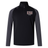 The EMB Canterbury East Stroudsburg University Elite First Layer is a black and dark gray long-sleeve top featuring "ESU Rugby" on the left chest, logo on the right shoulder, and VapoDri tech for comfort during workouts.
