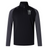 Black and dark gray long-sleeve quarter-zip Cal Lutheran University Elite First Layer by Canterbury pullover with a university crest logo on the chest.