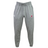 The University of Alabama Rugby Leisure Sweatpant by EMB Canterbury features gray sustainable fabric with recycled polyester fleece, a drawstring waist, a logo on the left thigh, and a red and white emblem on the right thigh.