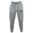 The Winchester Cannons Leisure Sweatpant by EMB Canterbury features recycled polyester fleece in gray, a drawstring waist, crest logo on the right thigh, and white Canterbury logo on the left thigh, shown on a white background.