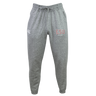 The East Stroudsburg University Leisure Sweatpant by EMB Canterbury features a drawstring waistband, elastic cuffs, "ESU Rugby" text on the right leg, and the Canterbury logo on the left thigh.