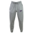 The Valley Panthers Girls Rugby Leisure Sweatpant by EMB Canterbury features a gray design with a drawstring waist, crafted from recycled polyester and organic cotton for an eco-friendly feel. These sweatpants display a white EMB Canterbury logo on the right thigh and a purple “Valley Panthers” graphic on the left thigh, set against a plain white background.
