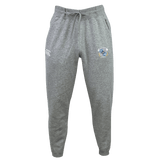 Milwaukee Barbarians Rugby Leisure Sweatpant by EMB Canterbury, crafted from organic cotton with elastic waistband, drawstring, and two embroidered logos on the front, shown against a white background.