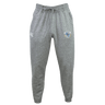 Milwaukee Barbarians Rugby Leisure Sweatpant by EMB Canterbury, crafted from organic cotton with elastic waistband, drawstring, and two embroidered logos on the front, shown against a white background.