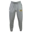 The Old Man Rivah Rugby Leisure Sweatpant by EMB Canterbury features a drawstring waistband, embroidered crest on the right thigh, and white logo on the left thigh. Made from soft organic cotton sweatpants fabric, it's presented on a plain background.