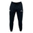 Made from recycled polyester, the Eastside Lions Leisure Sweatpant by EMB Canterbury are black and feature logos on the upper thighs, along with a convenient drawstring.