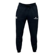 Made from recycled polyester, the Eastside Lions Leisure Sweatpant by EMB Canterbury are black and feature logos on the upper thighs, along with a convenient drawstring.