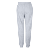 Women's Leisure Sweatpant by Canterbury, made from a soft cotton blend fleece, showcased from the back, featuring an elastic waistband and cuffs, adorned with the iconic Canterbury logo.