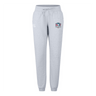 The SWFL Lady Hammerheads Women's Leisure Sweatpant by WRS Canterbury features a light grey hue, drawstring waist, and a small embroidered logo patch on the left thigh—blending comfort with style.