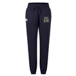 Introducing the Lewis County Elks Women’s Leisure Sweatpant by Canterbury from EMB Canterbury – a navy blue women’s sweatpant featuring a drawstring waist, elastic cuffs, and distinctive embroidered Canterbury logos on the left hip and right thigh. Expertly crafted from premium organic cotton for exceptional comfort and everyday style.