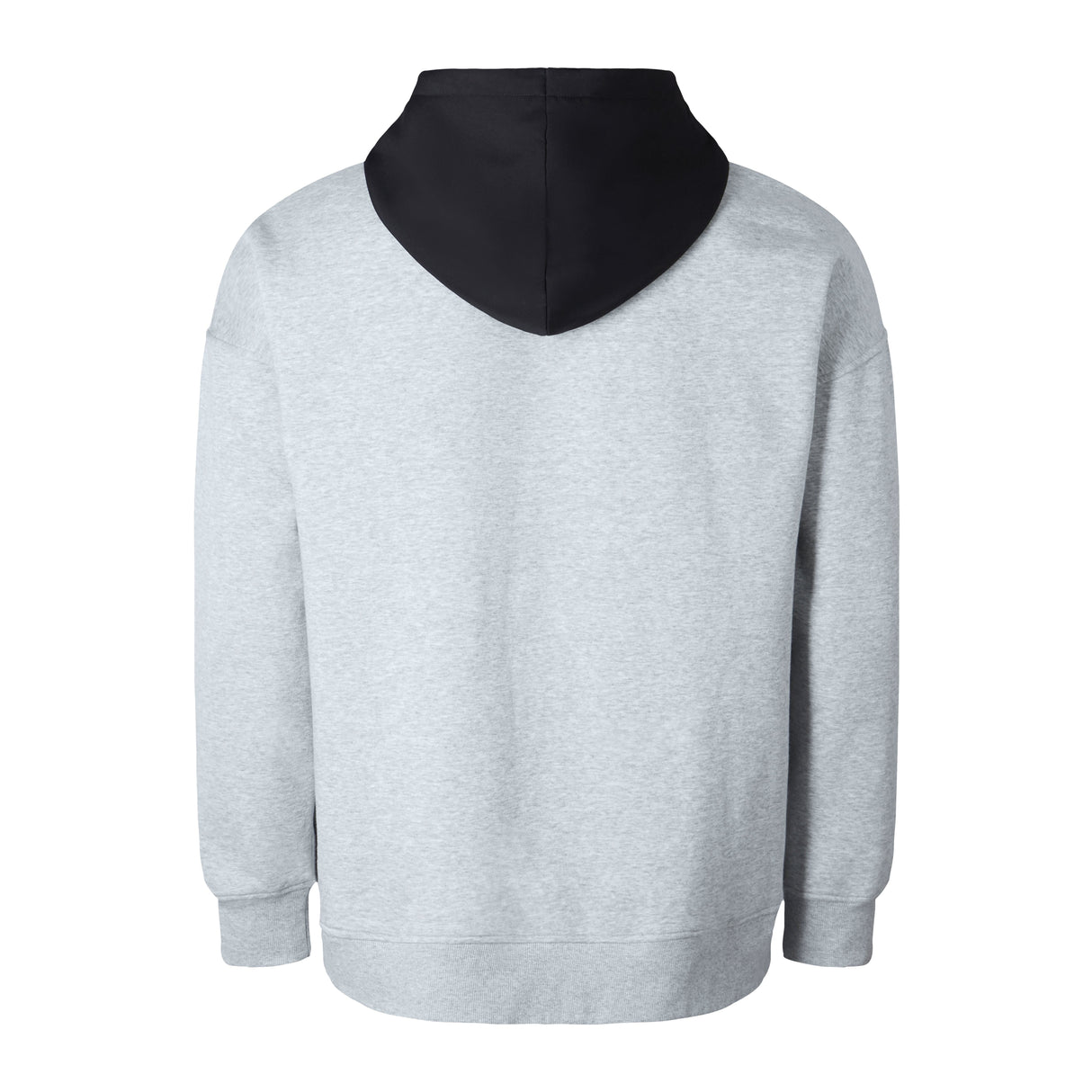 The Canterbury Legends Panel Hoody, designed by Canterbury, showcases a sleek back view, featuring a classic combination of grey body and black hood. Details coming soon.