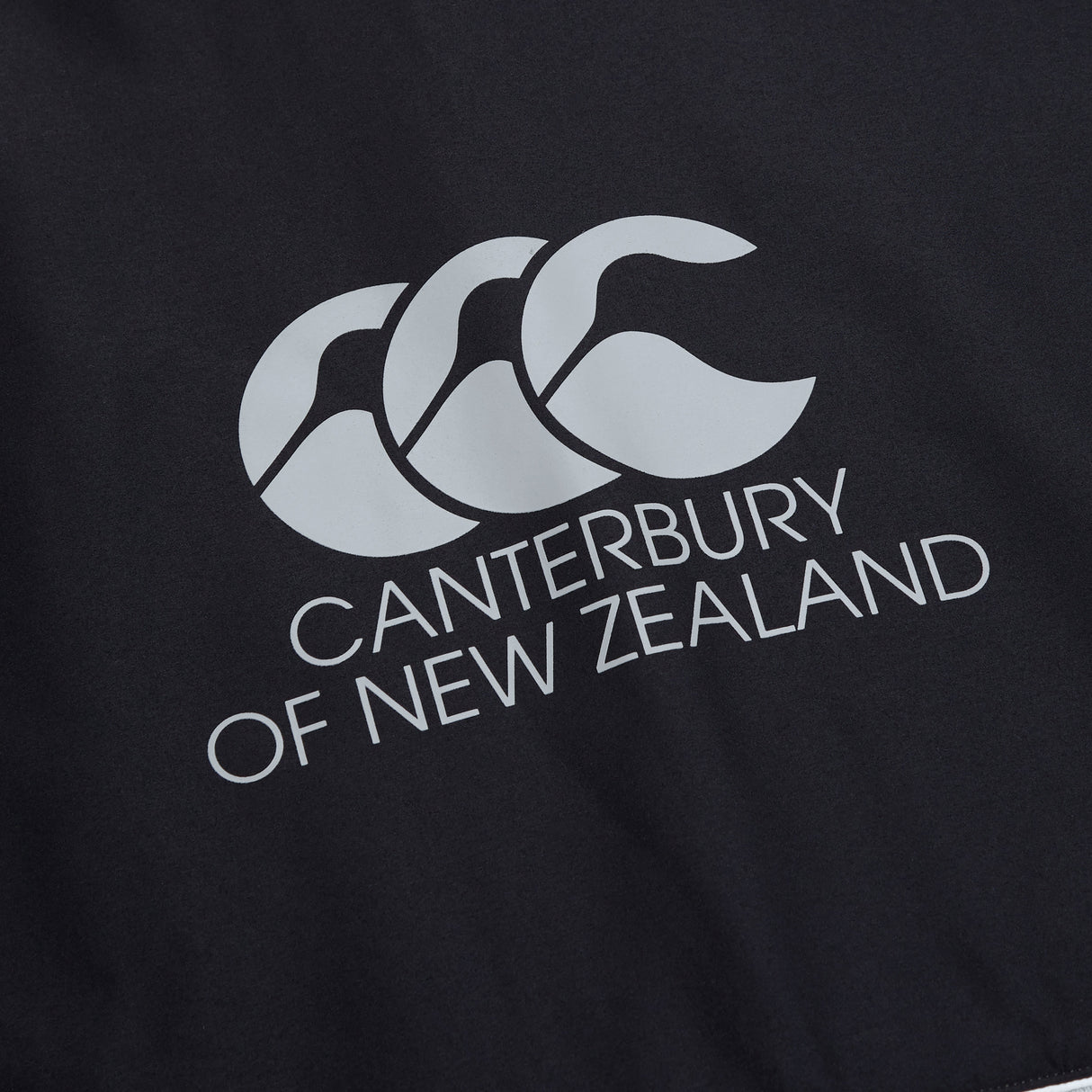 Canterbury Legends Panel Hoody featuring the Canterbury logo on a black jacket by Canterbury.