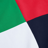 A close up of a Canterbury Harlequin Hoody t-shirt.
