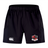 Discover the Southern Pines Youth Rugby Advantage Short 2.0 by EMB Canterbury. These black sports shorts feature a white logo and red and white crest, crafted with recycled content for an eco-friendly edge.