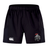 The EMB Canterbury Birmingham Iron Women's Football Advantage Short 2.0 features an elastic waistband, a white Canterbury logo on the left leg, and a "JRD" knight crest on the right leg.