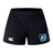The Minneapolis Mayhem Rugby Women’s Advantage Short 2.0 by Canterbury are black recycled performance shorts from EMB Canterbury, featuring a white Canterbury logo on the left leg and the Minneapolis Mayhem Rugby Club crest on the right leg for a stylish and comfortable sustainable athletic option.