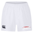 The EMB Canterbury USA Para Powerlifting Professional Short 2.0 features a black CCC logo on the left leg and a red and white "USA Para Powerlifting" logo on the right—ideal for casual wear or professional training.