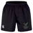 The Zionsville Rugby Club Professional Short 2.0 by EMB Canterbury features a black design with “Zionsville Rugby Est. 2003” and an eagle logo on the left leg, complemented by a white Canterbury logo on the right leg. Crafted for durability, these sports shorts deliver optimal comfort and performance, making them ideal for both training sessions and match days.