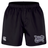 The Valley Panthers Girls Rugby Professional Short 2.0 by Canterbury, from EMB Canterbury, are black rugby shorts with an elastic waistband, showcasing a white Canterbury logo on the left leg and a “Valley Panthers Girls Rugby” logo on the right leg. Engineered for durability and high performance on the field, these professional shorts ensure comfort and reliability during play.