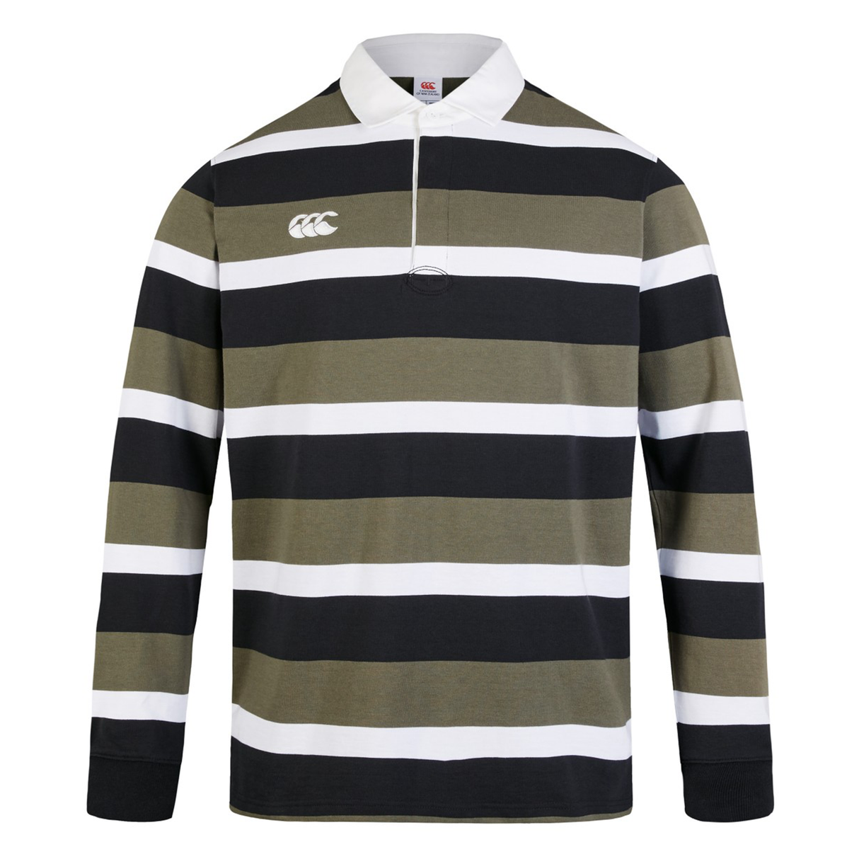Canterbury Yarn Dye Long Sleeve Striped Rugby Jersey