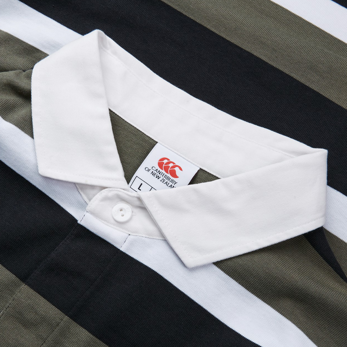 Canterbury Yarn Dye Long Sleeve Striped Rugby Jersey