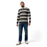 Canterbury Yarn Dye Long Sleeve Striped Rugby Jersey
