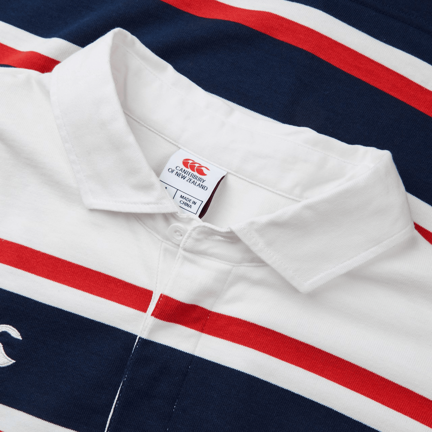 Engineered Long Sleeve Striped Rugby Jersey by Canterbury H125 Engineered Long Sleeve Striped Rugby Jersey by Canterbury H125