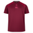 The Ireland 25/26 Autumn Internationals Elite Training Tee by Canterbury is a maroon short-sleeve top with darker red shoulders, featuring the IRFU logo, Canterbury branding, and Vapodri tech for comfort.