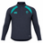 The Ireland 26/27 Summer Tour Elite First Layer by Canterbury is a dark navy quarter-zip athletic top with teal accents, Vapodri tech for comfort, and IRFU and Canterbury logos—crafted for Ireland’s elite summer tour squad.