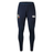 British & Irish Lions 2025 Drill Pant by Canterbury in navy blue, designed with weatherproof features and logos on both thighs. These athletic pants provide superior mobility and have an elastic waistband for maximum comfort.