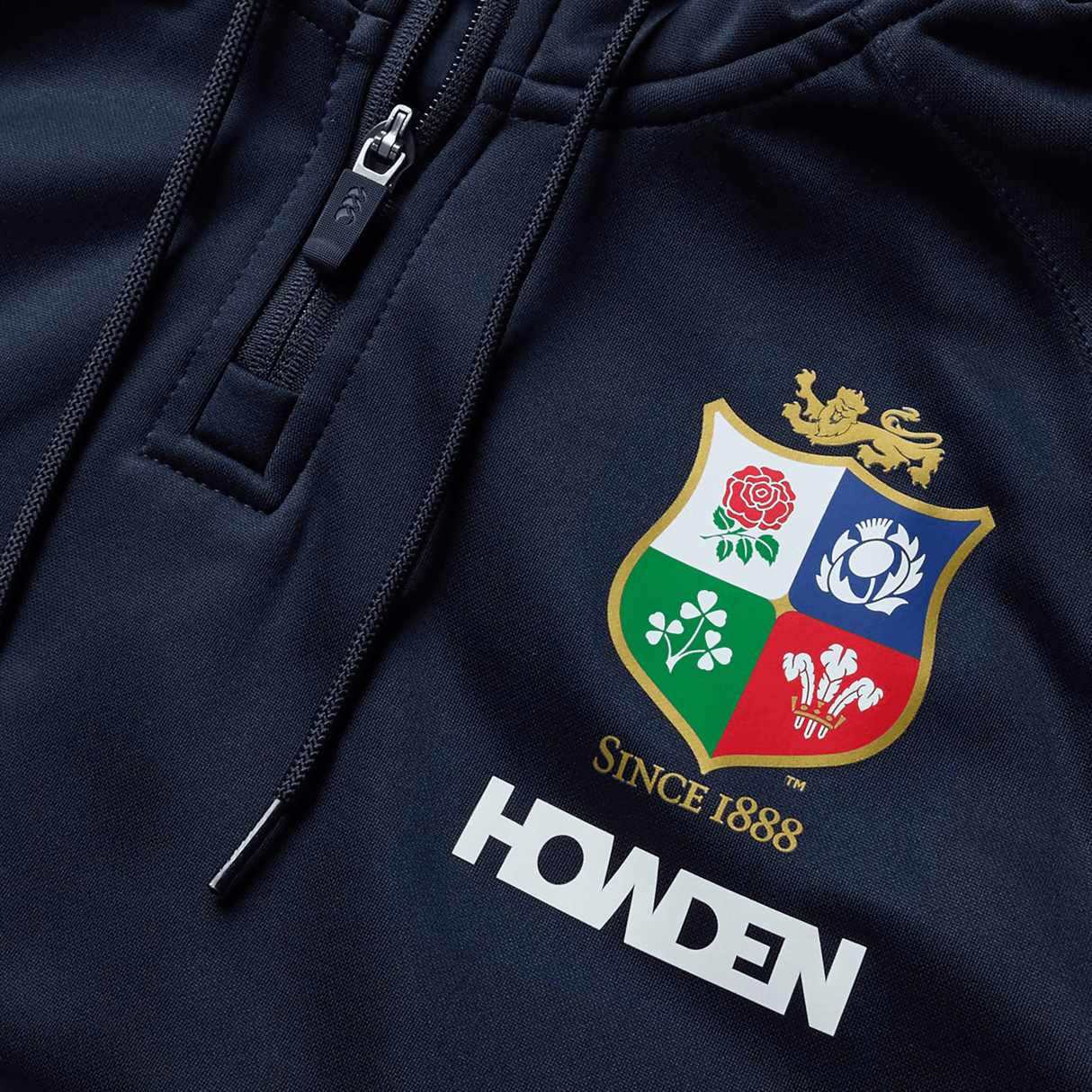 British & Irish Lions 25 1/4 Zip Hoodie by Canterbury | World British & Irish Lions 25 1/4 Zip Hoodie by Canterbury | World