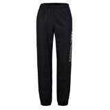 The Canterbury Uglies Cuffed Stadium Pant features an elastic waistband and cuffs, adorned with a white logo on the left leg, ideal for flaunting your rugby style.