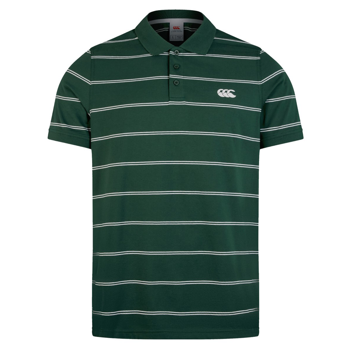 Canterbury Fundamental Yarn-Dye Stripe Polo