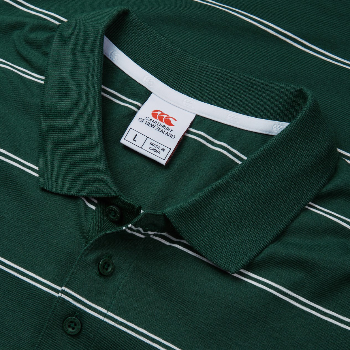 Canterbury Fundamental Yarn-Dye Stripe Polo
