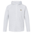 The Everest Training Full-Zip Hoodie by Canterbury is a lightweight white athletic hoodie with long sleeves, a subtle textured pattern, and a small gold Canterbury logo on the left chest.
