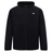 The Canterbury Tempo+ Full-Zip Hoodie is a black, lightweight stretch hoodie with a small gold Canterbury logo on the left chest, shown against a plain white background.