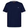 The Sport Dept. Logo T-Shirt by Canterbury is a plain navy blue cotton blend tee featuring a small white Canterbury logo on the left chest, shown against a white background.