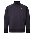 The Sport Dept. 1/4 Zip Sweater by Canterbury features a black design with a small white logo on the left chest, shown on a plain white background—ideal for style and comfort.