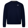 The Sport Dept. Crew Sweatshirt by Canterbury is a plain navy blue, long-sleeve sweatshirt featuring a small white Canterbury logo on the left chest.