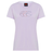 The Women's Fundamentals CCC Logo T-Shirt by Canterbury features a light purple, short-sleeve design with a minimalist triple-“C” logo on the chest and brand plus size details on the neck tag—perfect for women's sportswear.