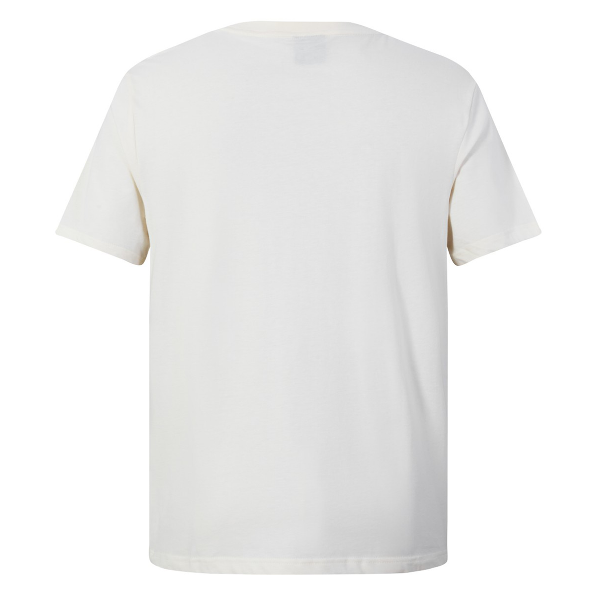 Back view of the Force CCC T-Shirt by Canterbury, an athletic cotton-blend white short-sleeve rugby tee, inspired by Canterbury, displayed on a clean white background.