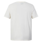 Back view of the Force CCC T-Shirt by Canterbury, an athletic cotton-blend white short-sleeve rugby tee, inspired by Canterbury, displayed on a clean white background.