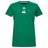 The Women's Ireland 25/26 Cotton Team T-Shirt by Canterbury features short sleeves, cotton fabric, and white IRFU and Canterbury logos on the chest, inspired by the official Ireland women’s team.