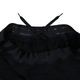 Close-up of the inside waistband on the Ireland 25/26 Training Short by Canterbury, showing an adjustable drawstring threaded through the black waistband.