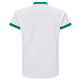 Back view of the Canterbury Women's Ireland 25/26 Alternate Pro Jersey, featuring short sleeves and a green collar and cuffs, inspired by classic Ireland rugby jersey style.