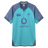 The Ireland 26/27 Summer Tour Training Pro Jersey by Canterbury features a turquoise and navy design, Vodafone logo, IRFU emblem, and Canterbury Pro Fit style on the chest.