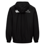 Ireland 25/26 Legends 1/4 Zip Jacket by Canterbury featuring white sleeve stripes and the "Canterbury New Zealand" logo printed on the upper back.