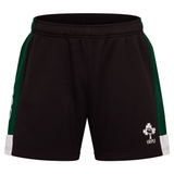 The Ireland Legends 7" Shorts by Canterbury feature green side panels, white accents, and the IRFU logo on the lower right leg—ideal for fans of Ireland shorts.